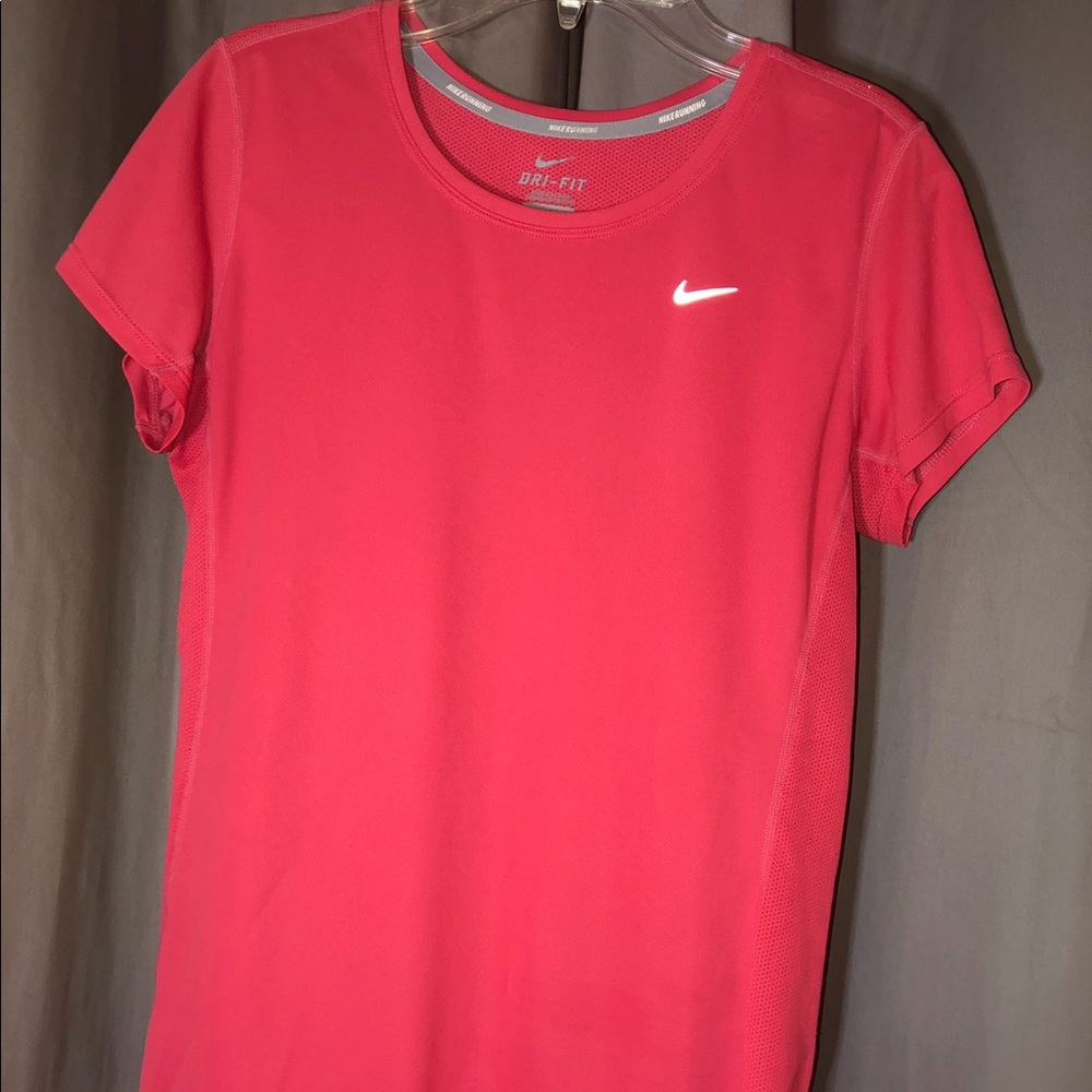 Coral Nike dri fit T-shirt